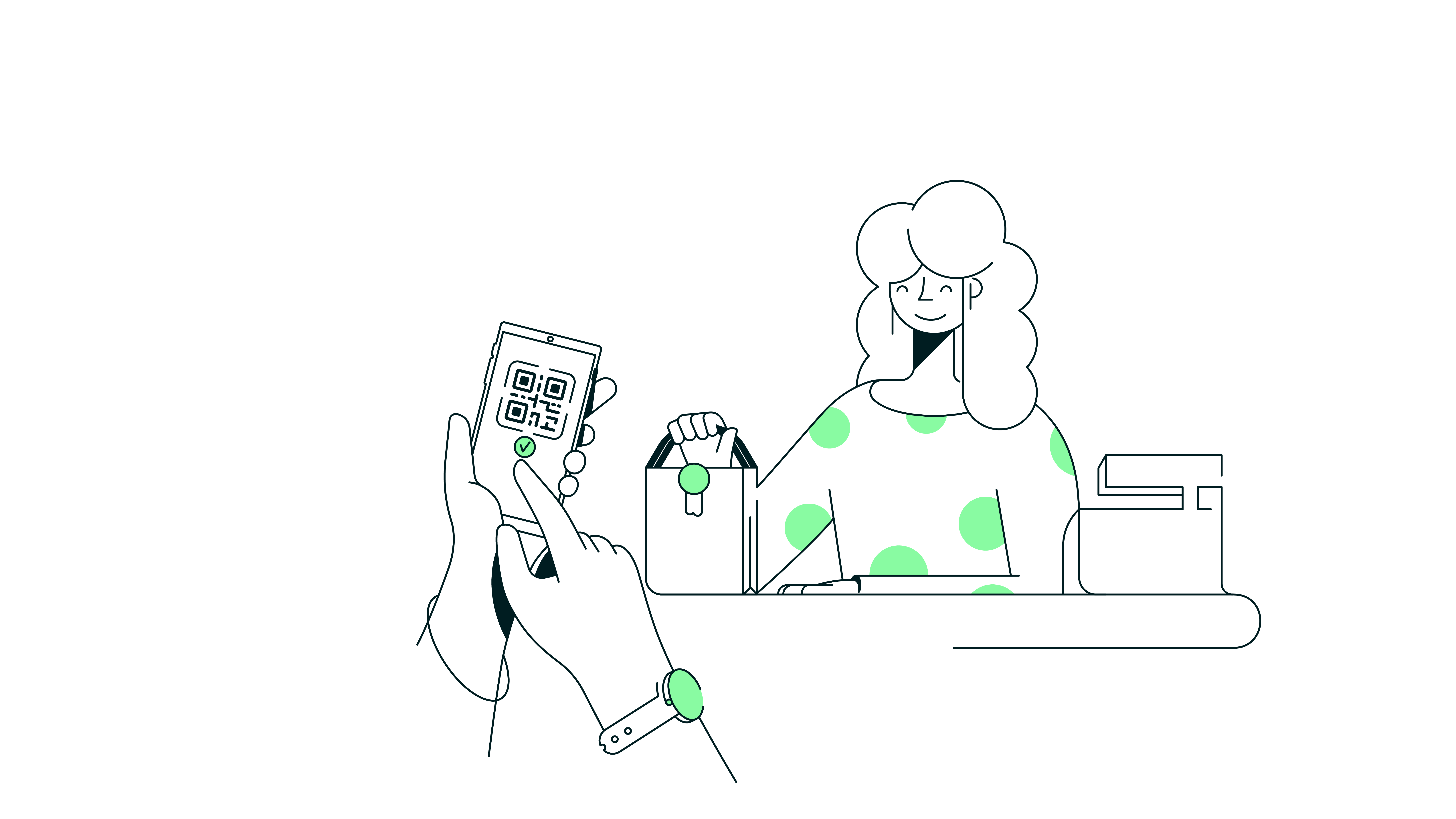 Ilustración de beneficios para clientes